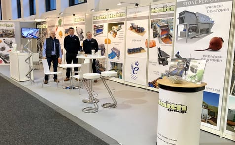 Equipment manufacturer Haith Group at Fruit Logistica is not only looking for new customers, but also for additional agents for their global network
